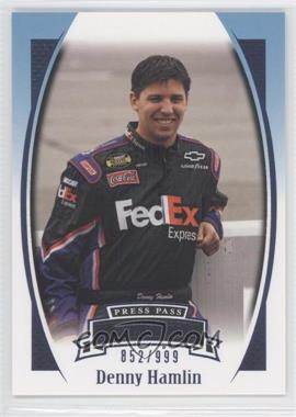 2007 Press Pass Legends - [Base] - Blue #B-50 - Denny Hamlin /999