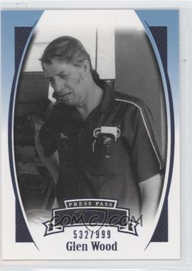 2007 Press Pass Legends - [Base] - Blue #B-7 - Glen Wood /999