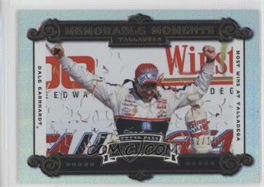 2007 Press Pass Legends - Memorable Moments - Gold #MM13 - Dale Earnhardt /169