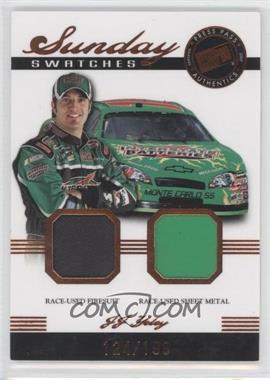 2007 Press Pass Legends - Sunday Swatches - Bronze #SS JY - J.J. Yeley /199