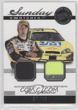 2007 Press Pass Legends - Sunday Swatches - Silver #SS PM - Paul Menard /99