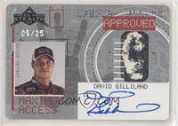 David Gilliland #/25