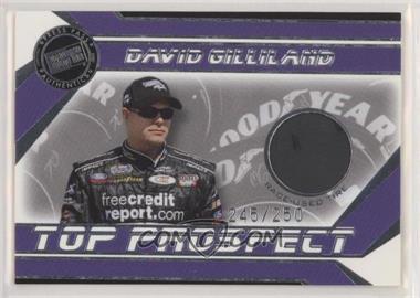 2007 Press Pass Stealth - Top Prospect Race-Used - Tire #DG-T - David Gilliland /250