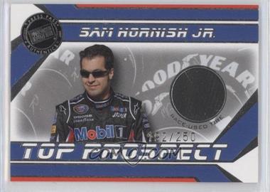 2007 Press Pass Stealth - Top Prospect Race-Used - Tire #SH-T - Sam Hornish Jr. /250