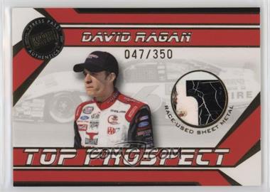 2007 Press Pass Traks - Top Prospect Race-Used - Gold Sheet Metal #DRA-SM - David Ragan /350