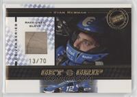 Ryan Newman #/70