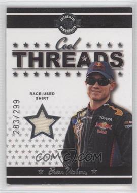 2007 Wheels American Thunder - Cool Threads Race-Used #CT 4 - Brian Vickers /299