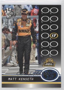 2008 Press Pass - [Base] - Blue #B114 - Top 12 - Matt Kenseth