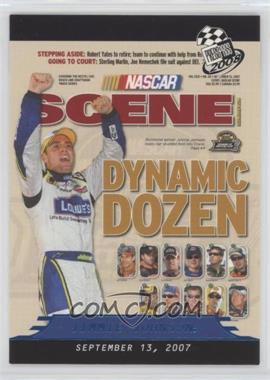 2008 Press Pass - [Base] - Blue #B81 - NASCAR Scene - Dynamic Dozen (Jimmie Johnson)