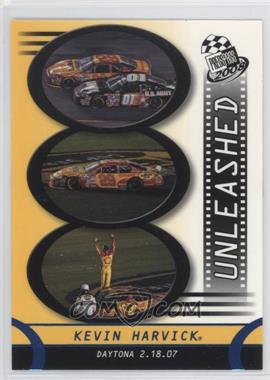 2008 Press Pass - [Base] - Blue #B88 - Unleashed - Kevin Harvick