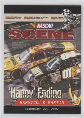 2008 Press Pass - [Base] #75 - NASCAR Scene - 'Happy' Ending (Harvick & Martin)