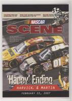 NASCAR Scene - 'Happy' Ending (Harvick & Martin)