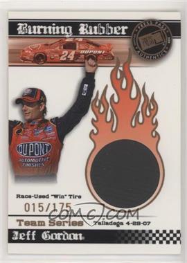 2008 Press Pass - Burning Rubber Race-Used - Tire Bronze Team Series #BRT 9 - Jeff Gordon /175