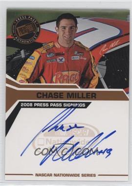 2008 Press Pass - Press Pass Signings #_CHMI - Chase Miller