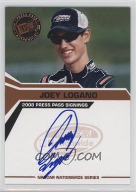 2008 Press Pass - Press Pass Signings #_JOLO - Joey Logano