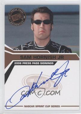 2008 Press Pass - Press Pass Signings #_SAHO - Sam Hornish Jr.