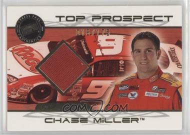 2008 Press Pass - Top Prospect Race-Used - Glove #CM-G - Chase Miller /175