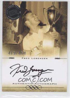 2008 Press Pass Legends - Autographs - Black Ink #_FRLO - Fred Lorenzen /464