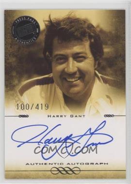 2008 Press Pass Legends - Autographs - Blue Ink #_HAGA - Harry Gant /419