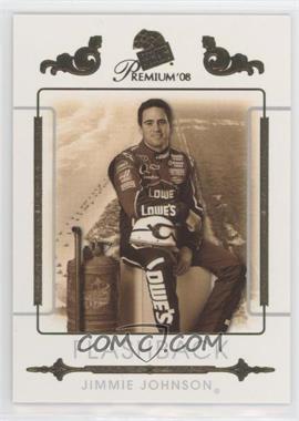 2008 Press Pass Premium - [Base] #74 - Flashback - Jimmie Johnson