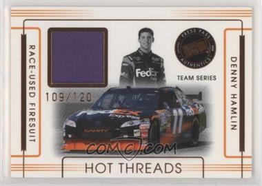 2008 Press Pass Premium - Hot Threads Teams #HTT-5 - Denny Hamlin /120