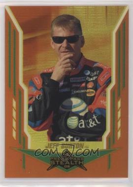 2008 Press Pass Stealth - [Base] - Gold Chrome Exclusives #4 - Jeff Burton /99