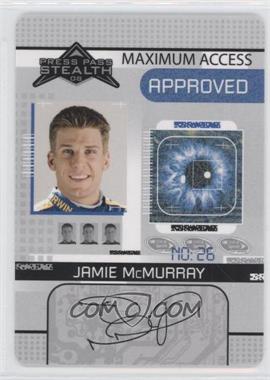 2008 Press Pass Stealth - Maximum Access #MA 18 - Jamie McMurray