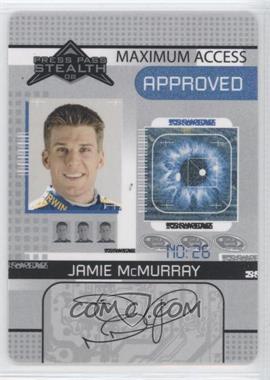 2008 Press Pass Stealth - Maximum Access #MA 18 - Jamie McMurray