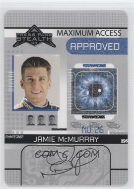 2008 Press Pass Stealth - Maximum Access #MA 18 - Jamie McMurray