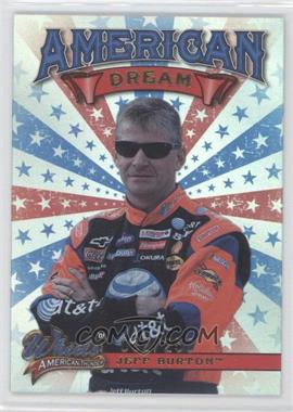 2008 Wheels American Thunder - American Dream - Gold #AD 7 - Jeff Burton /250