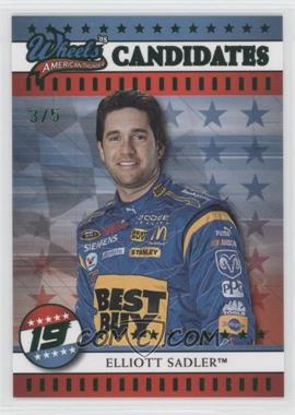 2008 Wheels American Thunder - [Base] - Green #31 - Elliott Sadler /5