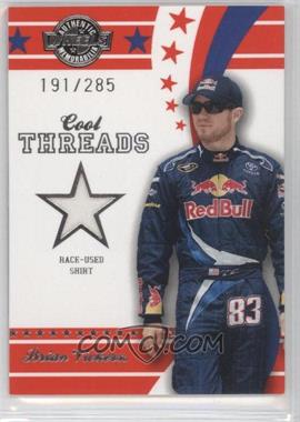 2008 Wheels American Thunder - Cool Threads #CT 4 - Brian Vickers /285