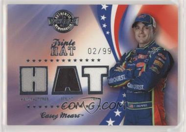 2008 Wheels American Thunder - Triple Hat #TH 17 - Casey Mears /99