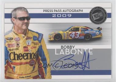 2009 Press Pass - Autographs - Silver #_BOLA - Bobby Labonte