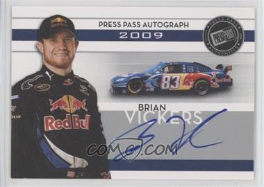 2009 Press Pass - Autographs - Silver #_BRVI - Brian Vickers