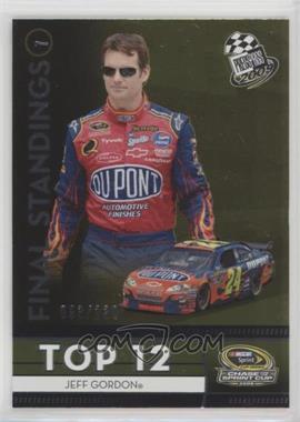 2009 Press Pass - [Base] - Final Standings #116 - Top 12 - Jeff Gordon /130 [Noted]