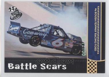 2009 Press Pass - [Base] - Holo #173 - Battle Scars - #6 Roush Fenway Racing Ford /100