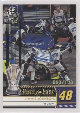 2009 Press Pass - [Base] - Holo #190 - Hunt For Four - Jimmie Johnson /100