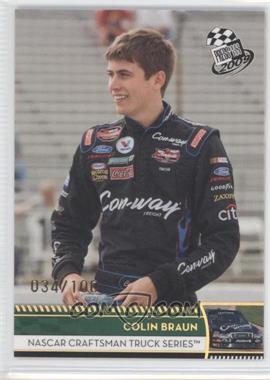 2009 Press Pass - [Base] - Holo #49 - NASCAR Craftsman Truck Series - Colin Braun /100