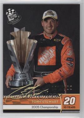 2009 Press Pass - [Base] - Holo #90 - 10 Years - Tony Stewart /100