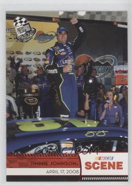 2009 Press Pass - [Base] - Red #72 - NASCAR Scene - Jimmie Johnson