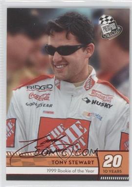 2009 Press Pass - [Base] - Red #87 - 10 Years - Tony Stewart