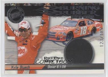 2009 Press Pass - Burning Rubber Race-Used Tire - Silver Driver Series #BRD13 - Kyle Busch /185