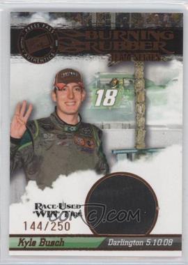 2009 Press Pass - Burning Rubber Race-Used Tire - Team Series #BRT11 - Kyle Busch /250