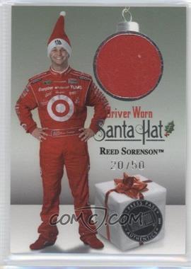 2009 Press Pass - Driver Worn Santa Hat #SH 17 - Reed Sorenson /50