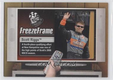 2009 Press Pass - FreezeFrame #FF 33 - Scott Riggs