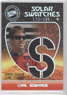 2009 Press Pass Eclipse - Solar Swatches #SSCE 7 - Carl Edwards (S) /299