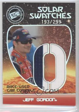 2009 Press Pass Eclipse - Solar Swatches #SSJG 5 - Jeff Gordon (O) /299