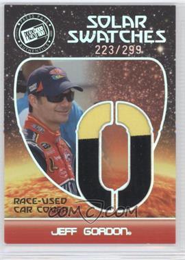 2009 Press Pass Eclipse - Solar Swatches #SSJG 5 - Jeff Gordon (O) /299