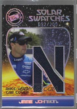 2009 Press Pass Eclipse - Solar Swatches #SSJJ 4 - Jimmie Johnson (N) /200 [Noted]